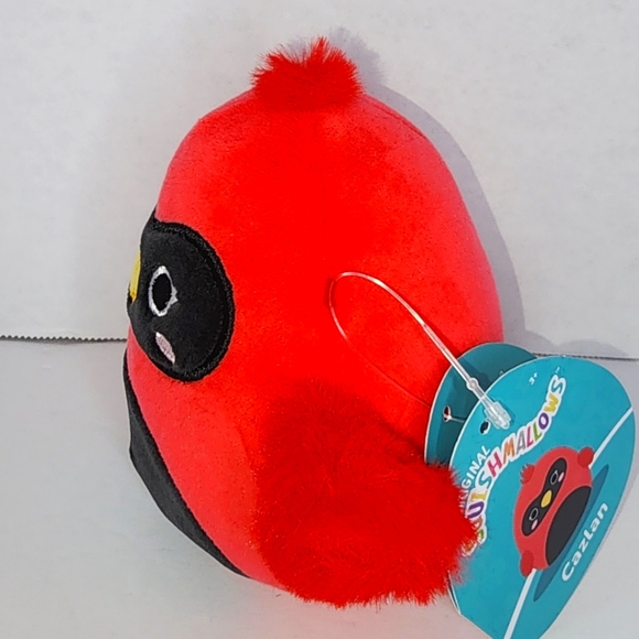 CAZLAN 🐦 Red Cardinal Original Squishmallow by Kelly Toy ☆》NWT《☆ - Picture 4 of 7